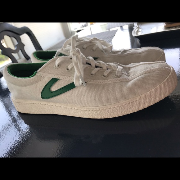 tretorn green sneakers